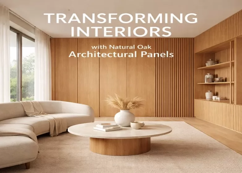 Interieurs transformeren met architectonische panelen van natuurlijk eikenhout