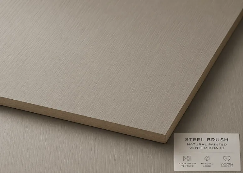 Volledige technische en ontwerpreferentie voor decoratieve panelen van staalborstel natuurlijke lak