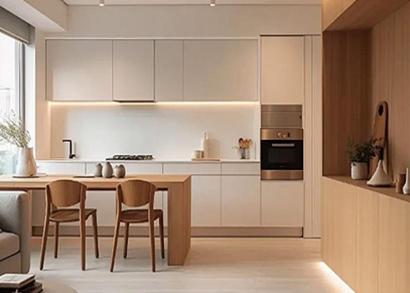 Witte eik | Warme en delicate textuur, brengt een vredige en comfortabele stemming